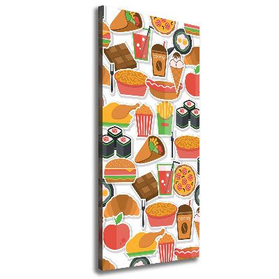 Tableau mural sur toile Cuisine rapide