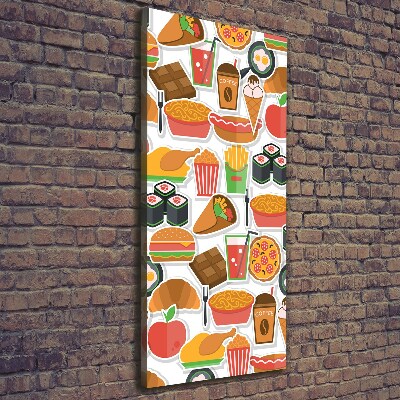 Tableau mural sur toile Cuisine rapide