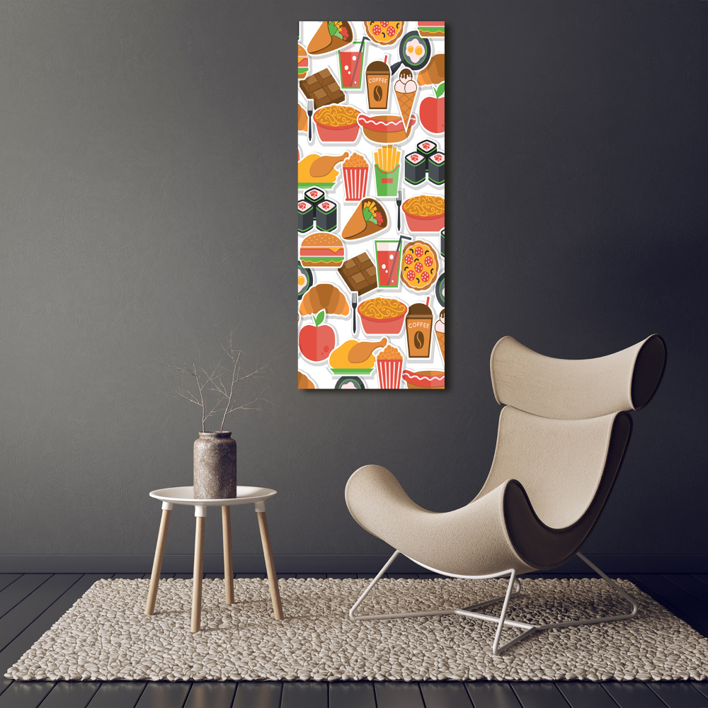 Tableau mural sur toile Cuisine rapide