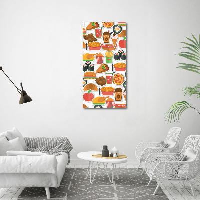 Tableau mural sur toile Cuisine rapide