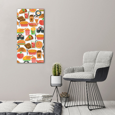 Tableau mural sur toile Cuisine rapide