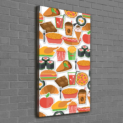 Tableau mural sur toile Cuisine rapide