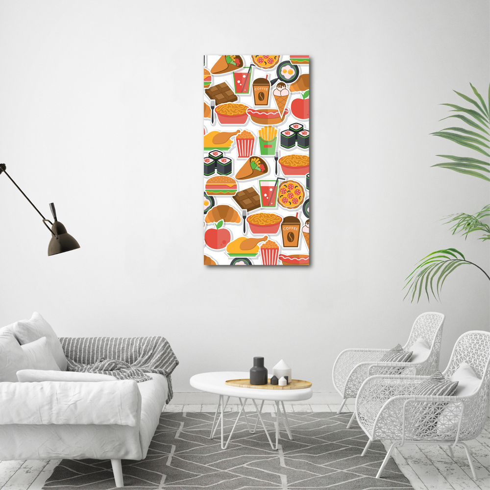 Tableau mural sur toile Cuisine rapide