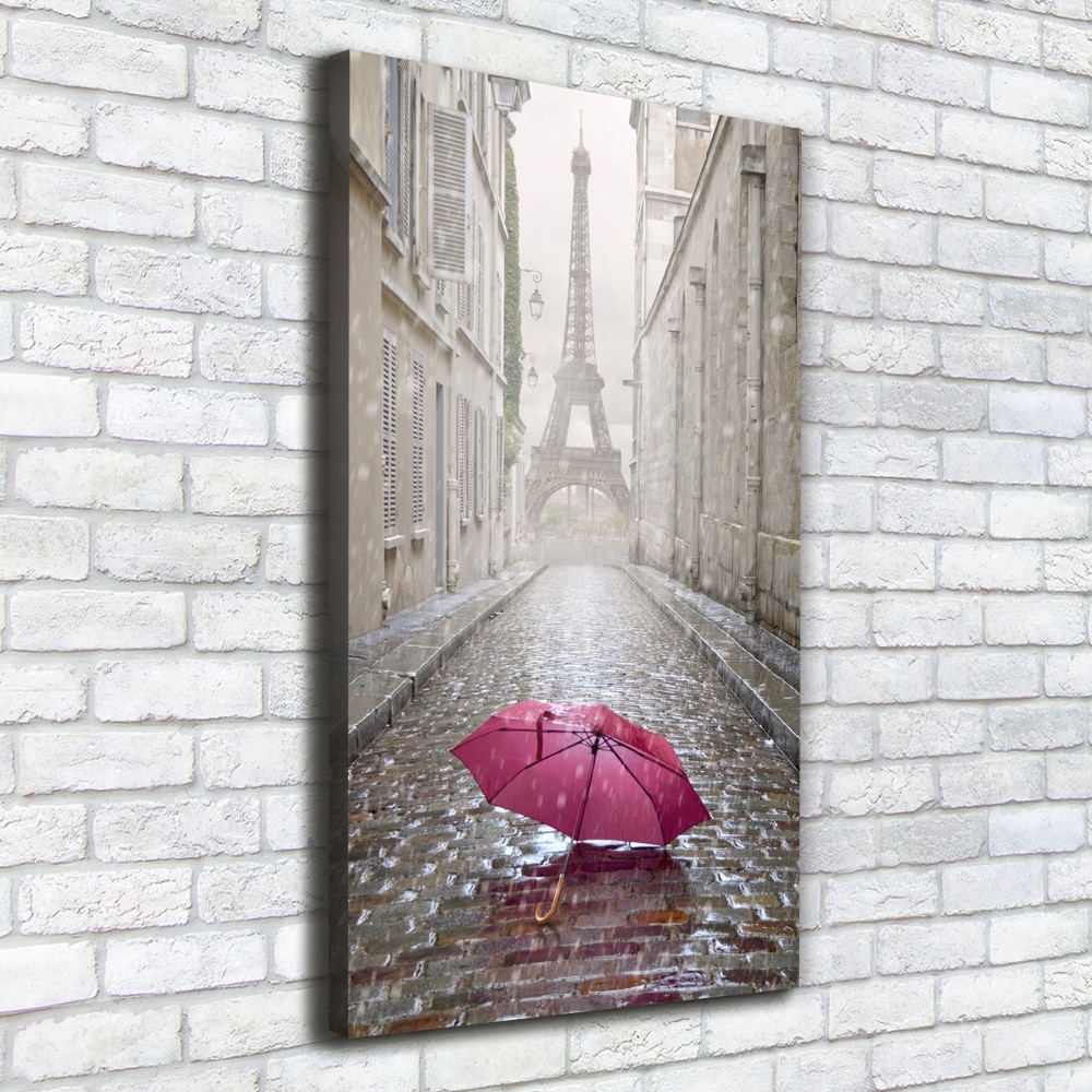 Tableau imprimé sur toile Parapluie France