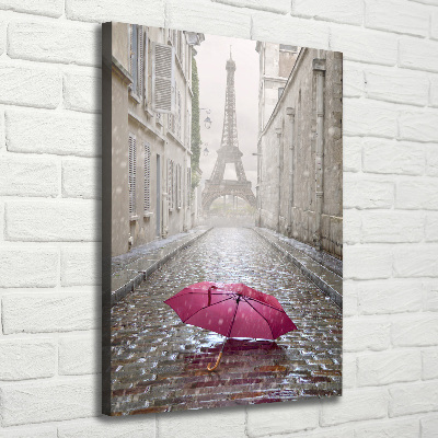 Tableau imprimé sur toile Parapluie France