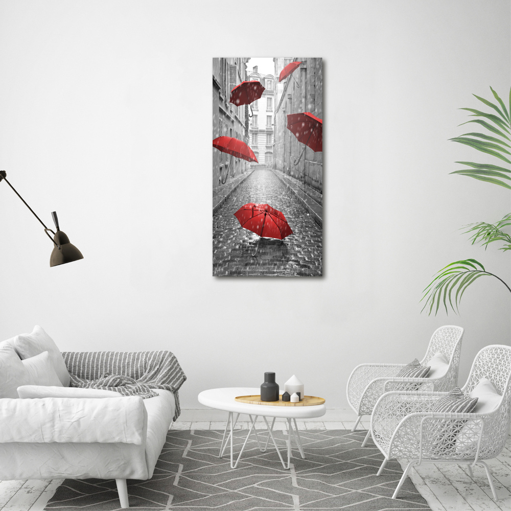 Tableau photo sur toile Parapluie France