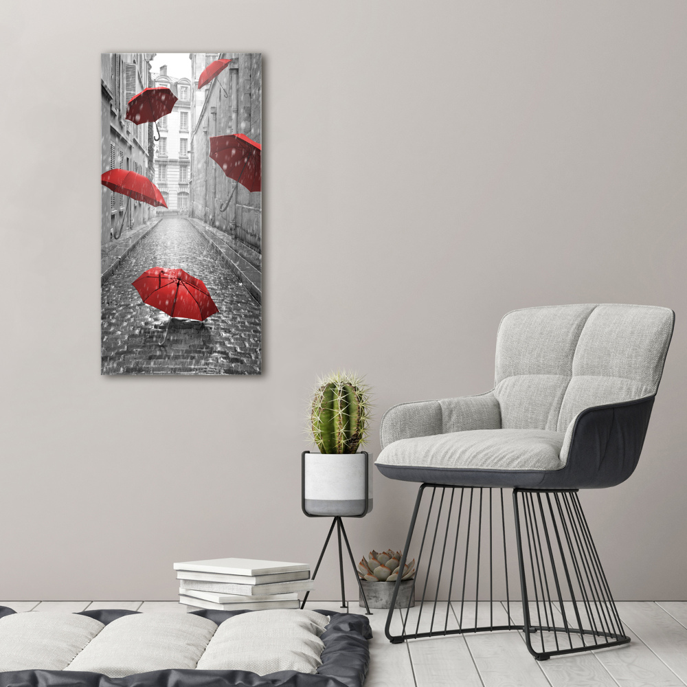 Tableau photo sur toile Parapluie France