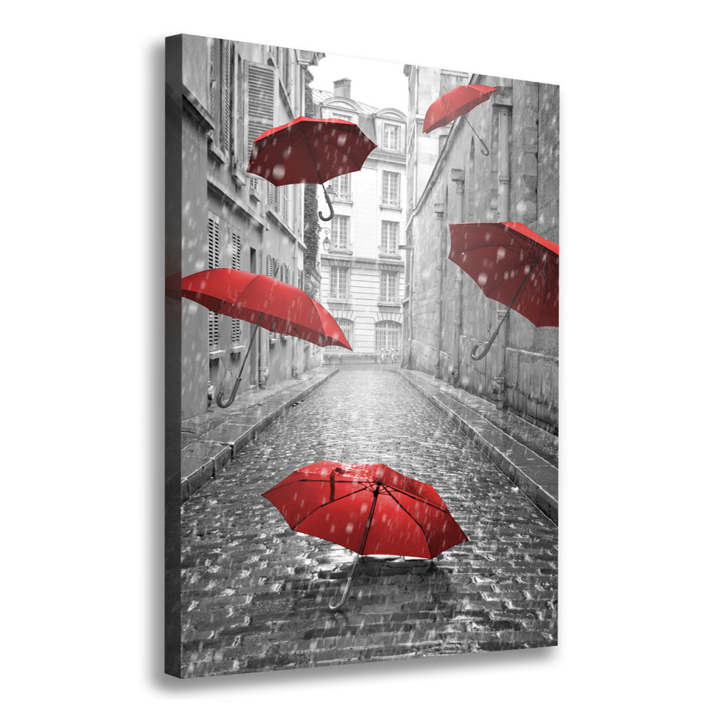 Tableau photo sur toile Parapluie France