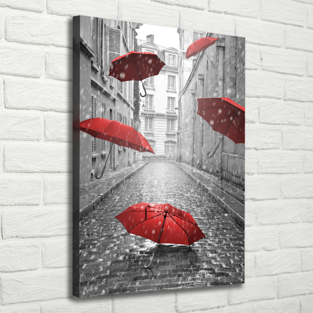 Tableau photo sur toile Parapluie France