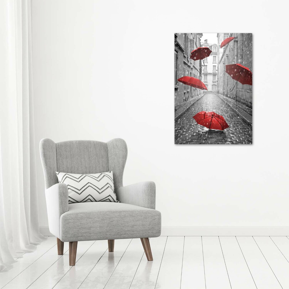 Tableau photo sur toile Parapluie France