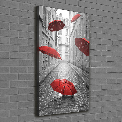 Tableau photo sur toile Parapluie France