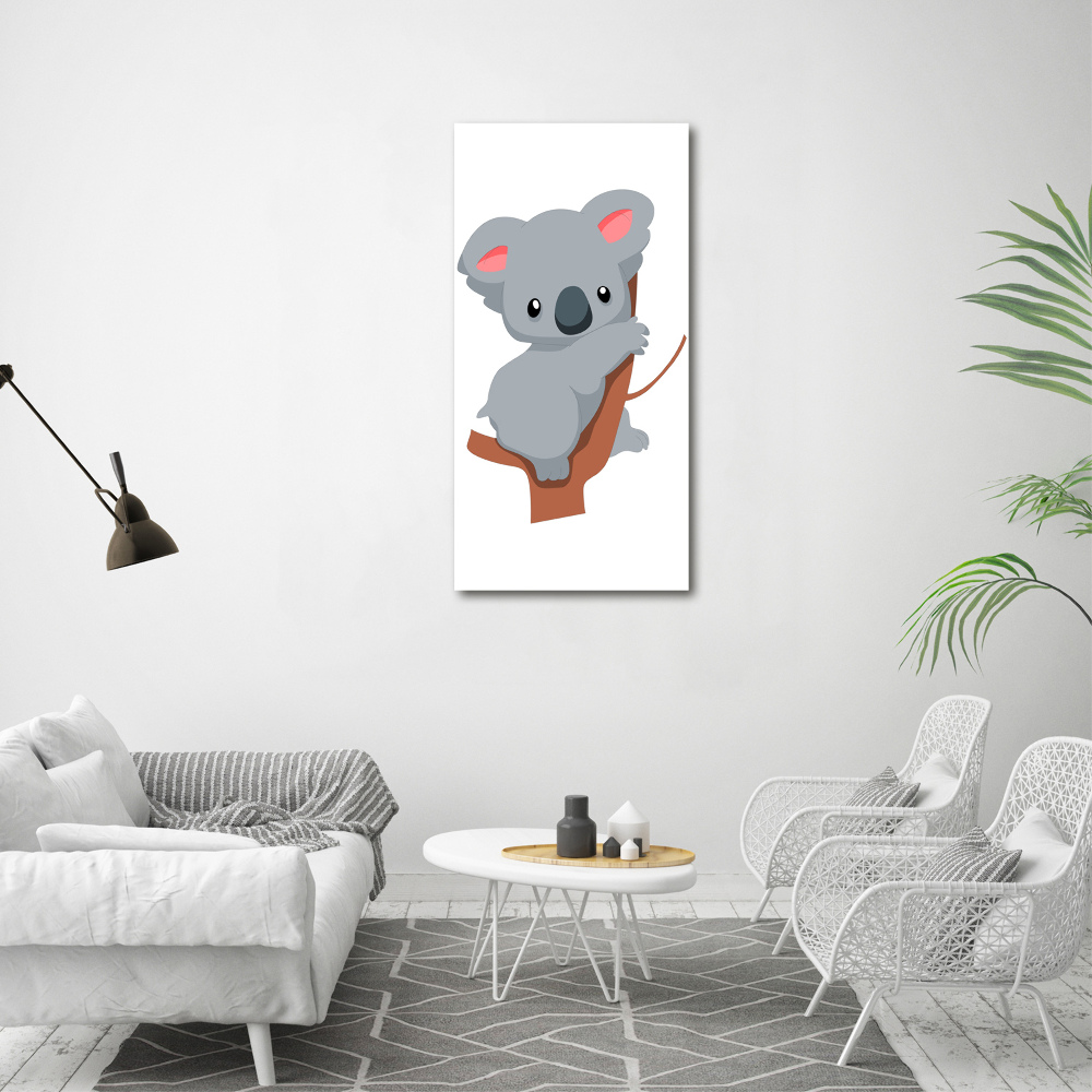 Tableau mural sur toile Panda dans un arbre