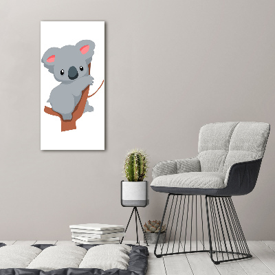 Tableau mural sur toile Panda dans un arbre