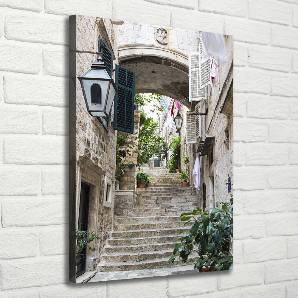 Tableau sur toile Rues de Dubrovnik