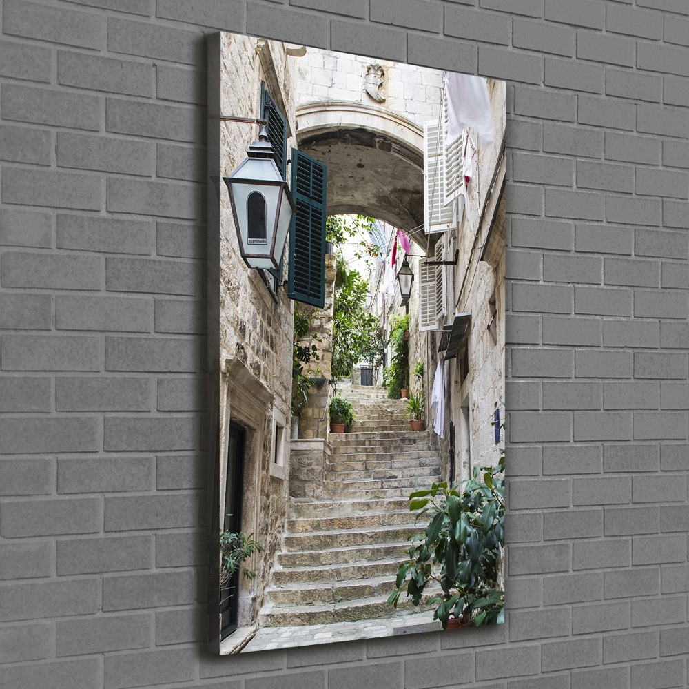 Tableau sur toile Rues de Dubrovnik