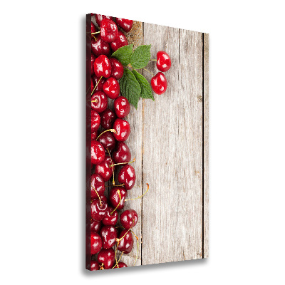 Tableau imprimé sur toile Cerises