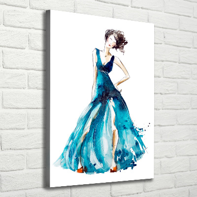 Tableau sur toile Illustration de mode