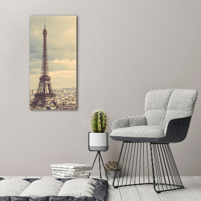 Tableau imprimé sur toile Tour Eiffel Paris France