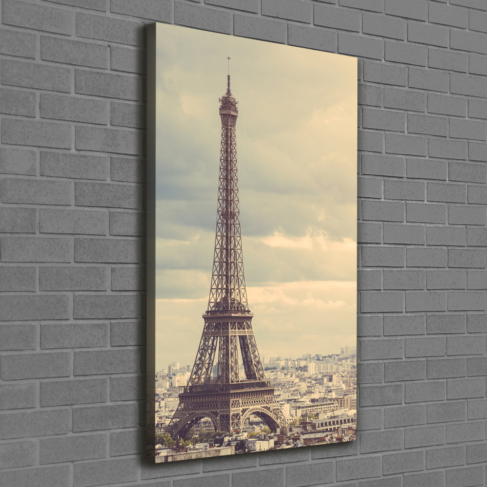 Tableau imprimé sur toile Tour Eiffel Paris France