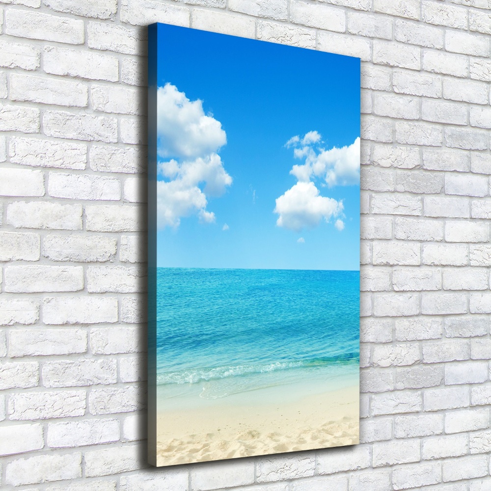 Tableau toile imprimée Plage tropicale ocean