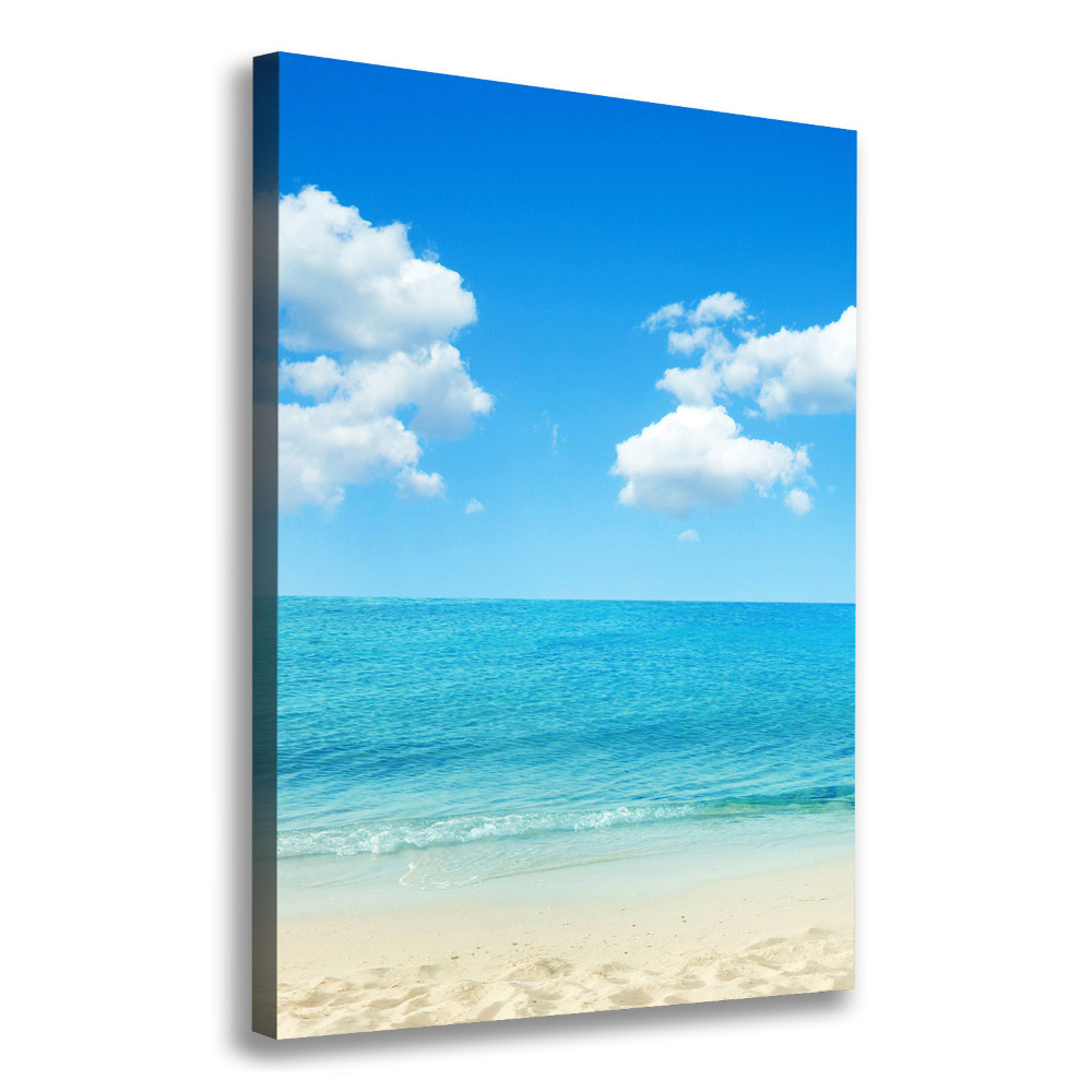 Tableau toile imprimée Plage tropicale ocean