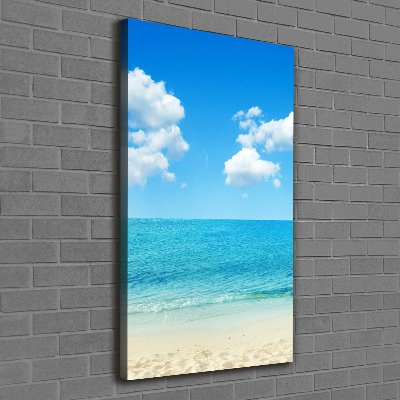 Tableau toile imprimée Plage tropicale ocean