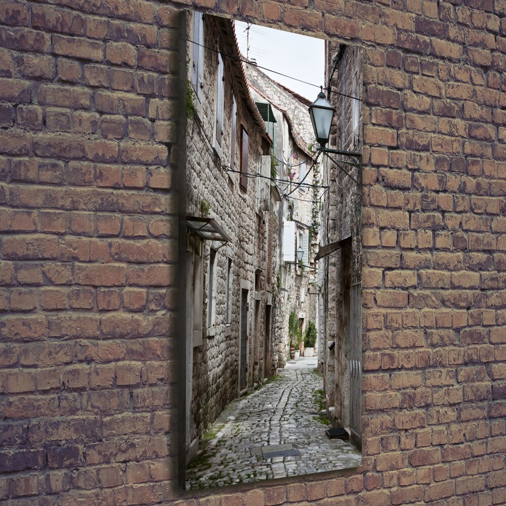 Tableau photo sur toile Rue Croatie