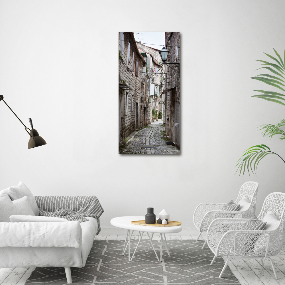 Tableau photo sur toile Rue Croatie