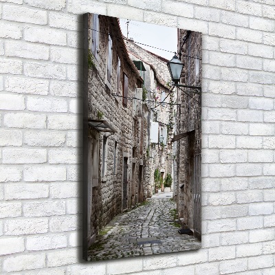 Tableau photo sur toile Rue Croatie