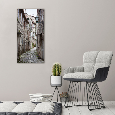 Tableau photo sur toile Rue Croatie