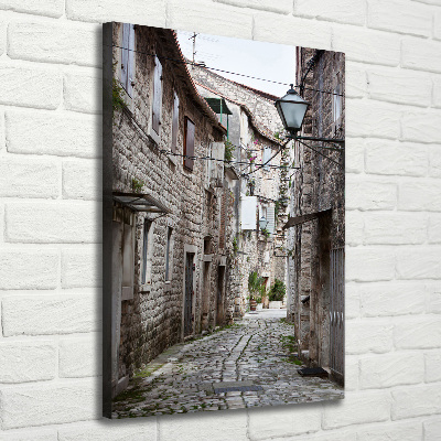 Tableau photo sur toile Rue Croatie