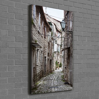 Tableau photo sur toile Rue Croatie