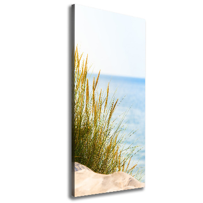 Tableau toile imprimée Dunes en bord de mer