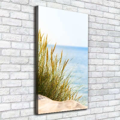 Tableau toile imprimée Dunes en bord de mer