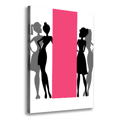 Tableau photo sur toile Silhouettes de femmes