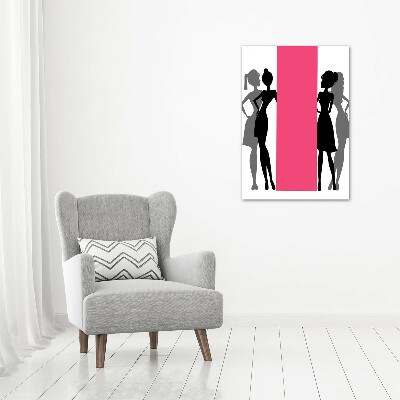 Tableau photo sur toile Silhouettes de femmes