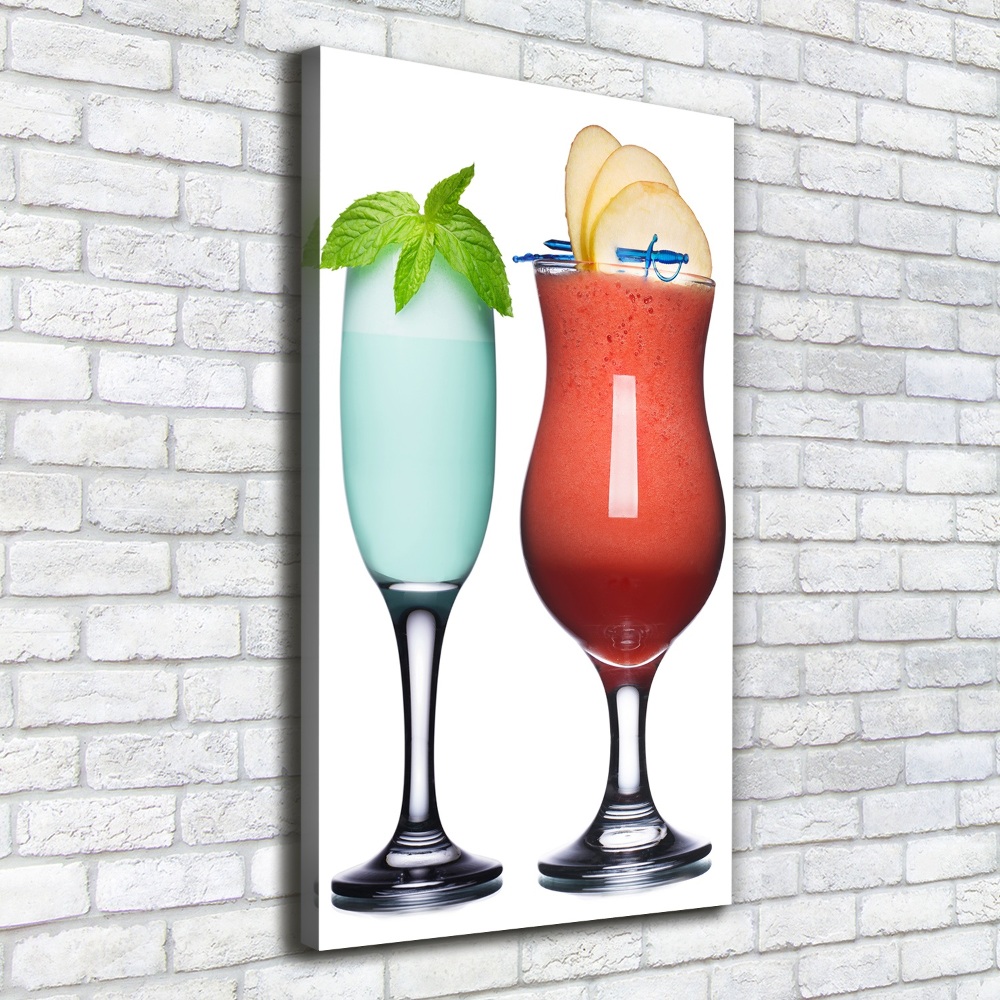 Tableau mural sur toile Cocktails colorés