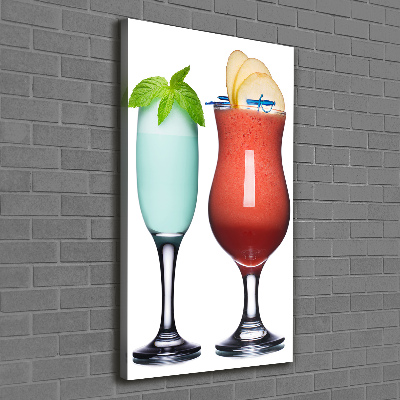 Tableau mural sur toile Cocktails colorés