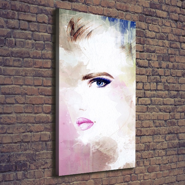 Tableau toile imprimée Femme abstraite