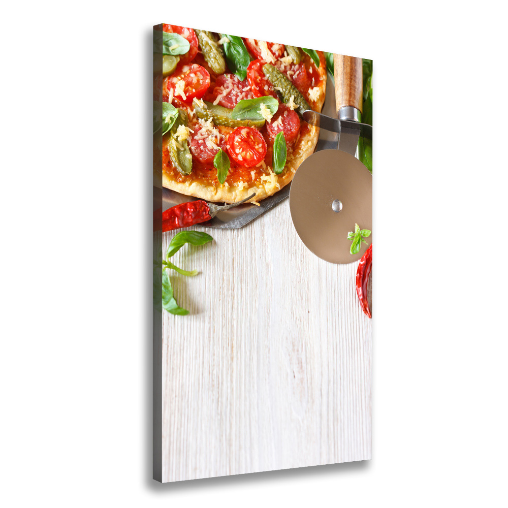 Tableau sur toile Pizza