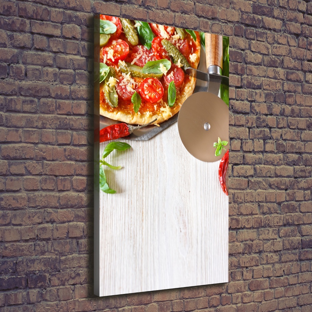 Tableau sur toile Pizza