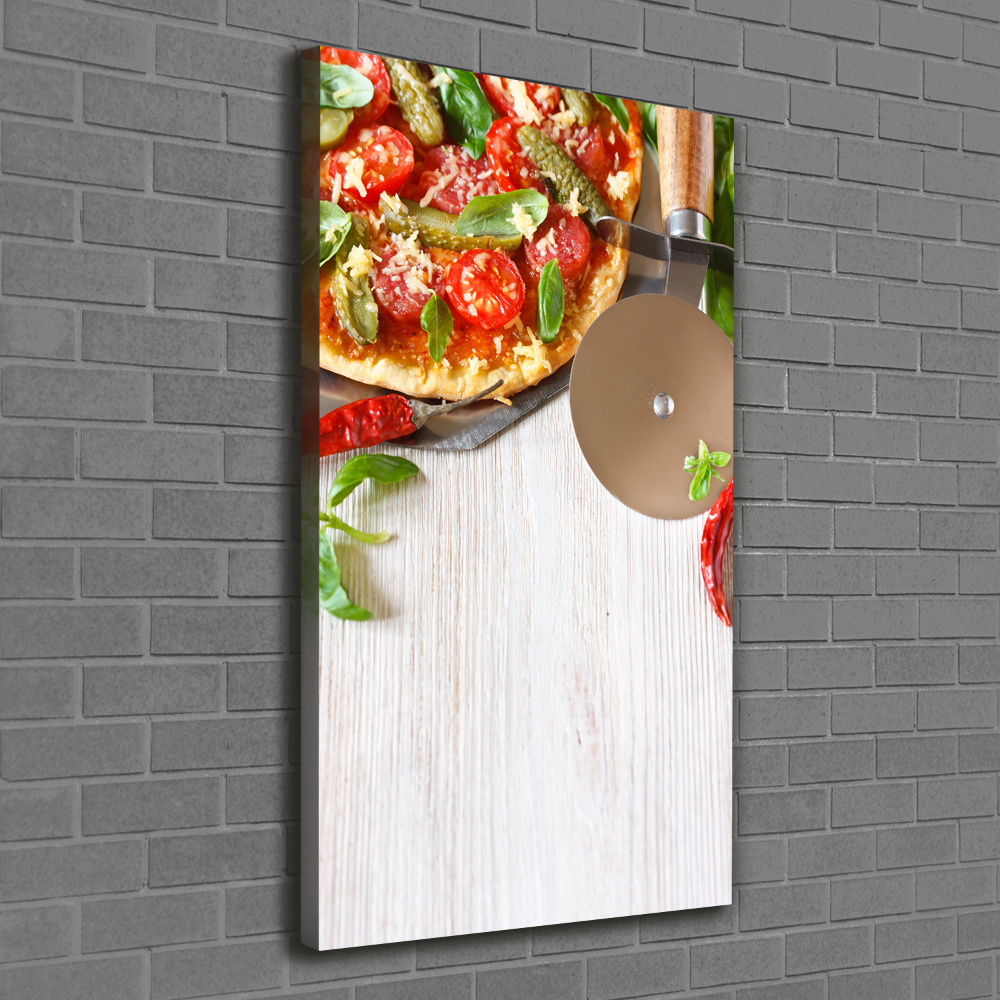 Tableau sur toile Pizza