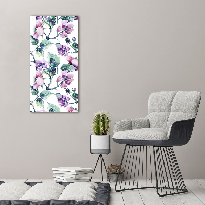 Tableau mural sur toile Fleurs de mûres