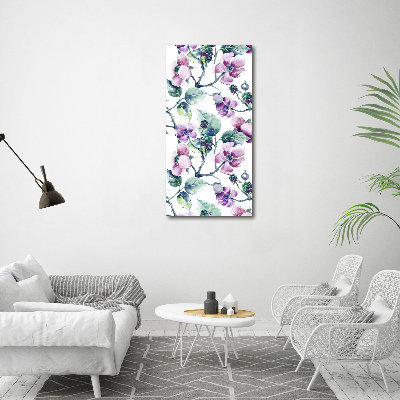 Tableau mural sur toile Fleurs de mûres