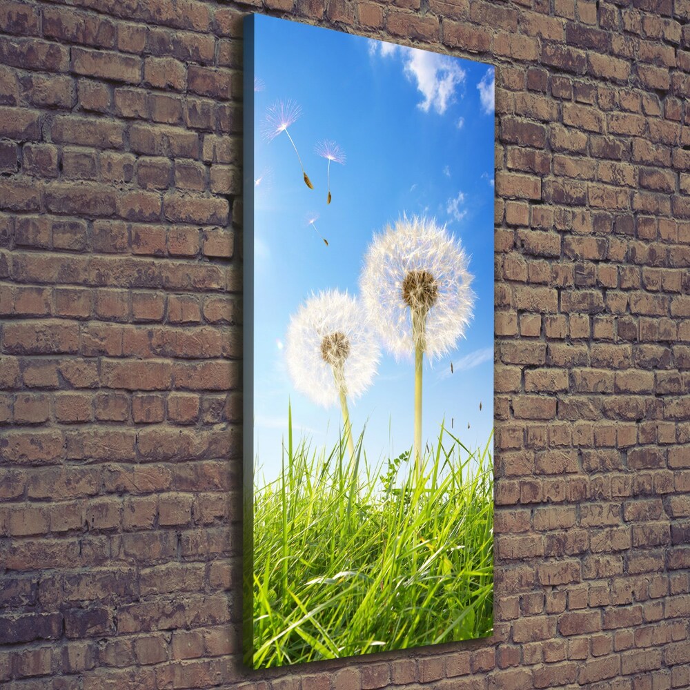 Tableau toile imprimée Souffleurs dans une prairie