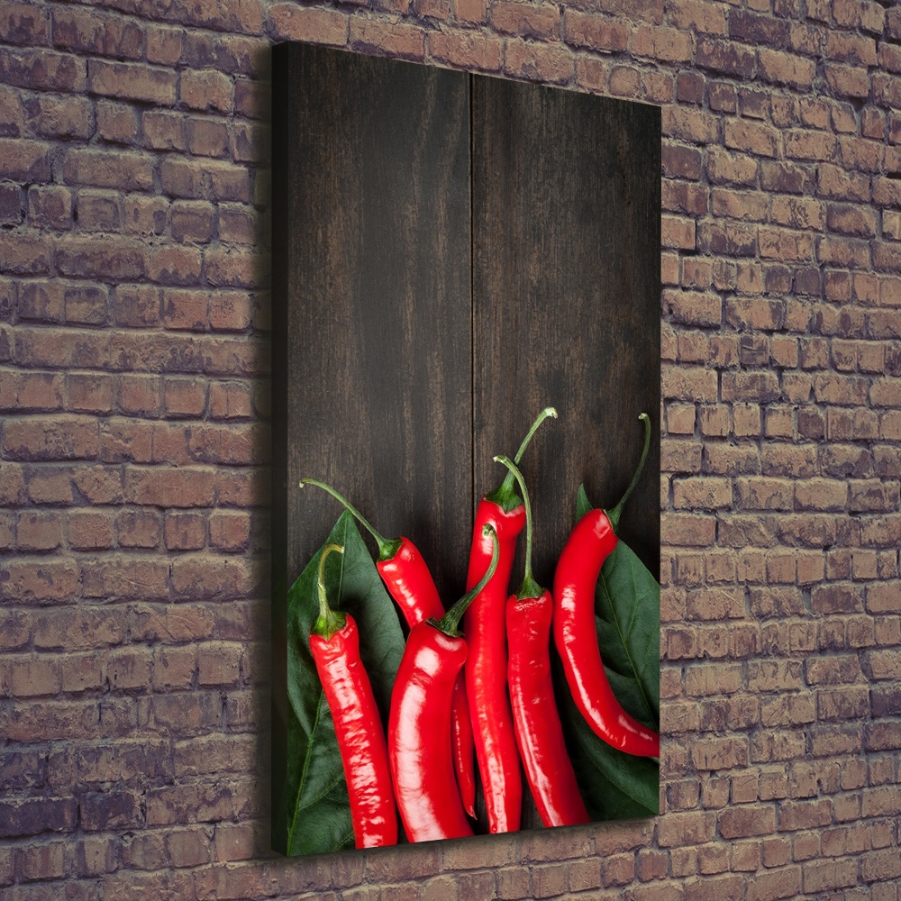 Tableau photo sur toile Piments