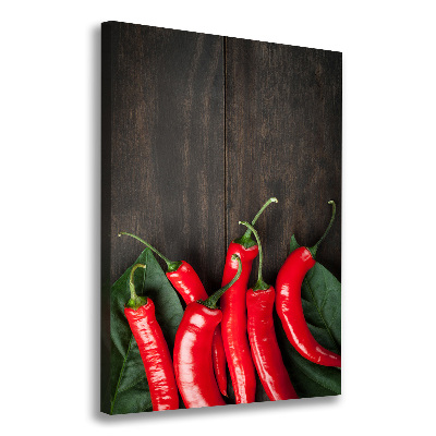 Tableau photo sur toile Piments