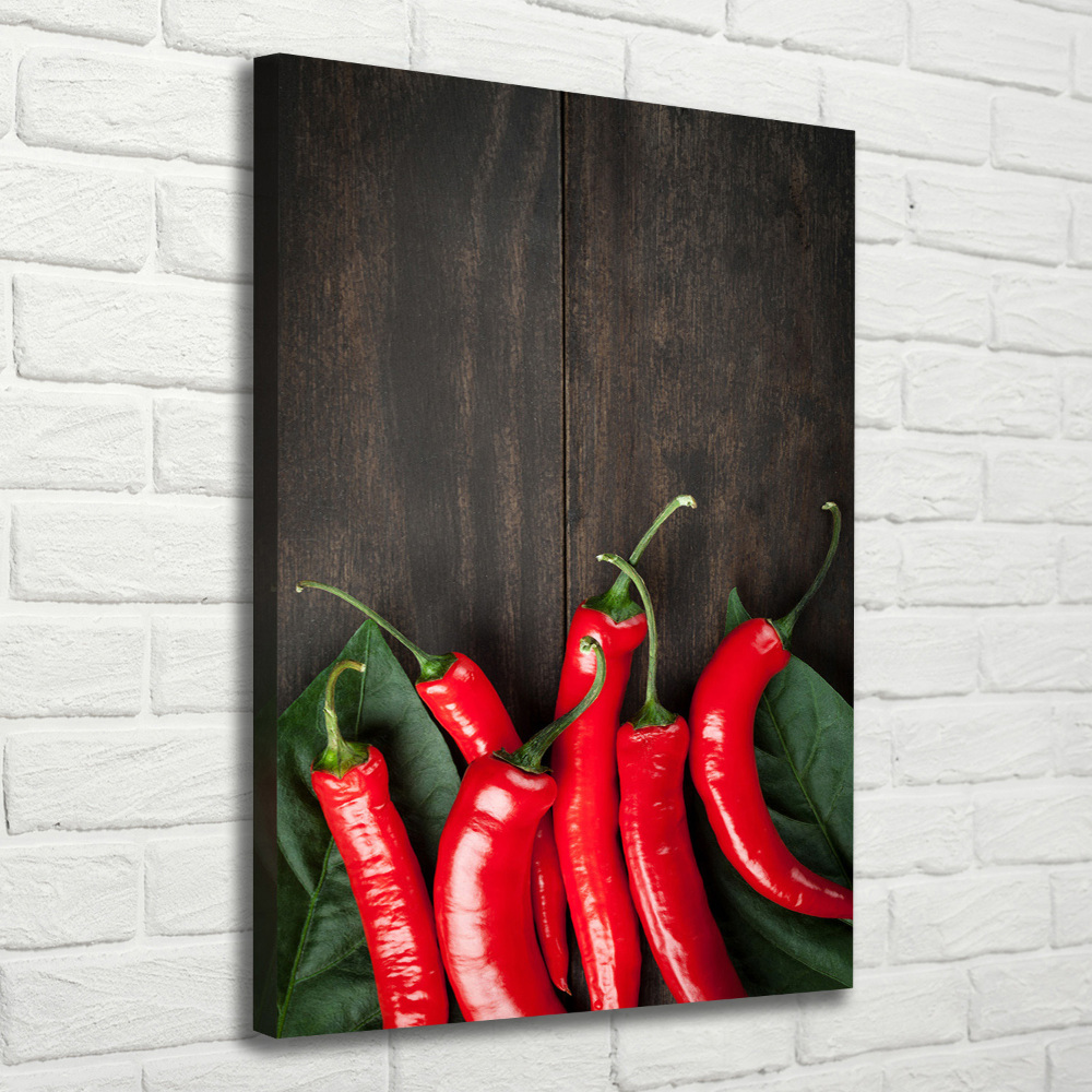 Tableau photo sur toile Piments