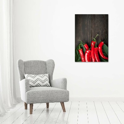 Tableau photo sur toile Piments