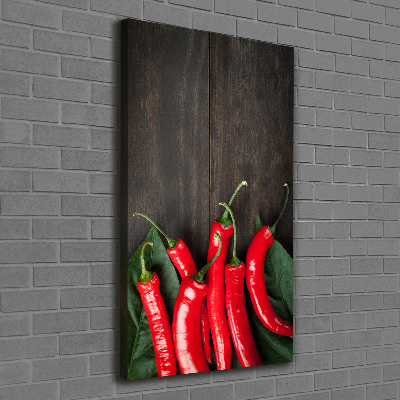 Tableau photo sur toile Piments